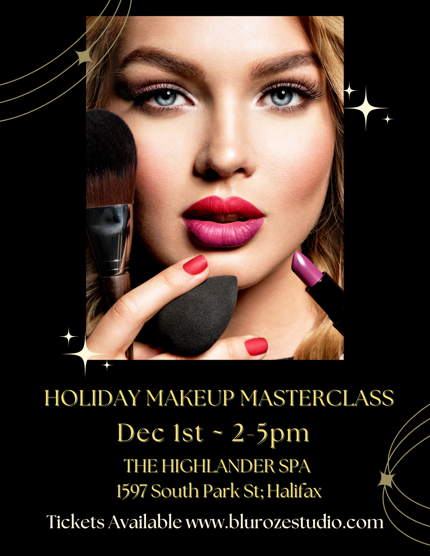 HOLIDAY MAKEUP MASTERCLASS